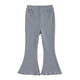 thumbnail image 1 of Odeerbi 1-9 Años Niñas Mallas de Punto Elástico Pantalones Acampanados Pantalones Elasticidad Dulce Pantalones, 1 of 5