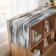 thumbnail image 6 of Table Runners 90 Inches Long Dress Scarves, Grey Ombre Farmhouse Coffee/Dining/Kitchen Table Runner for Living Room, Vintage Simple Abstract Gradient Mottled 13x90 Inch, 6 of 9