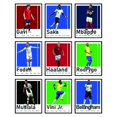 thumbnail image 1 of Set de 9 pósters de fútbol BigWig Prints 20x25 cm sin marco, 1 of 8