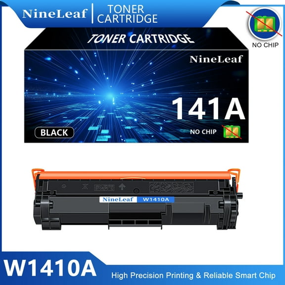 NineLeaf 141A No Chip Compatible Toner Cartridge Replacement for HP W1410A Black Toner Cartridge to use for Laser Jet MFP M140w M139w M110w M110we M139we M140we, 1PC, 1000 Pages