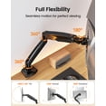 thumbnail image 3 of Soporte de monitor ErGear para pantallas ultraanchas de 33 a 124 cm, 12 kg, 3 of 7