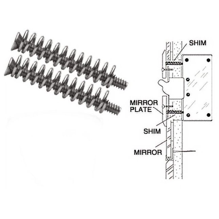 Switch And Outlet Shims – Bulk Replacement For CRL PGP48BP, Repair Part For Electrical Plates