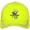 Safety Yellow, variant on Lightweight High Visibility Adult Pickleball Hat Cap, Safety Yellow
