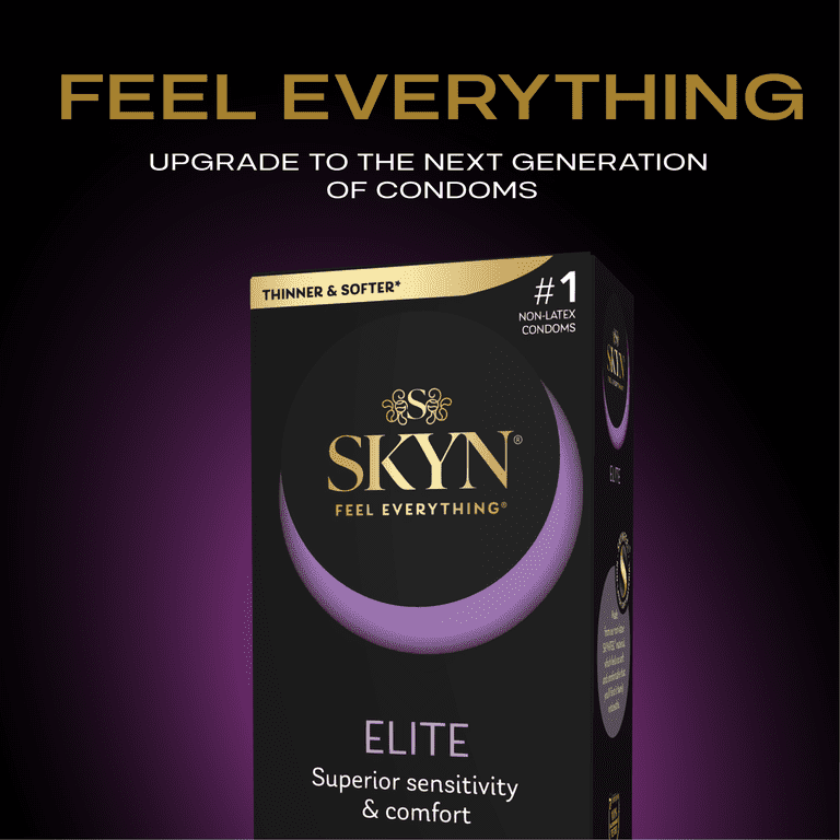 SKYN Elite Lubricated Non Latex Condoms, 36 Count HSA/FSA Eligible -  Walmart.com