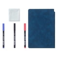 thumbnail image 3 of Bloc de borrado Gloria cuaderno Reutilizable A5 Azul oscuro, 3 of 9