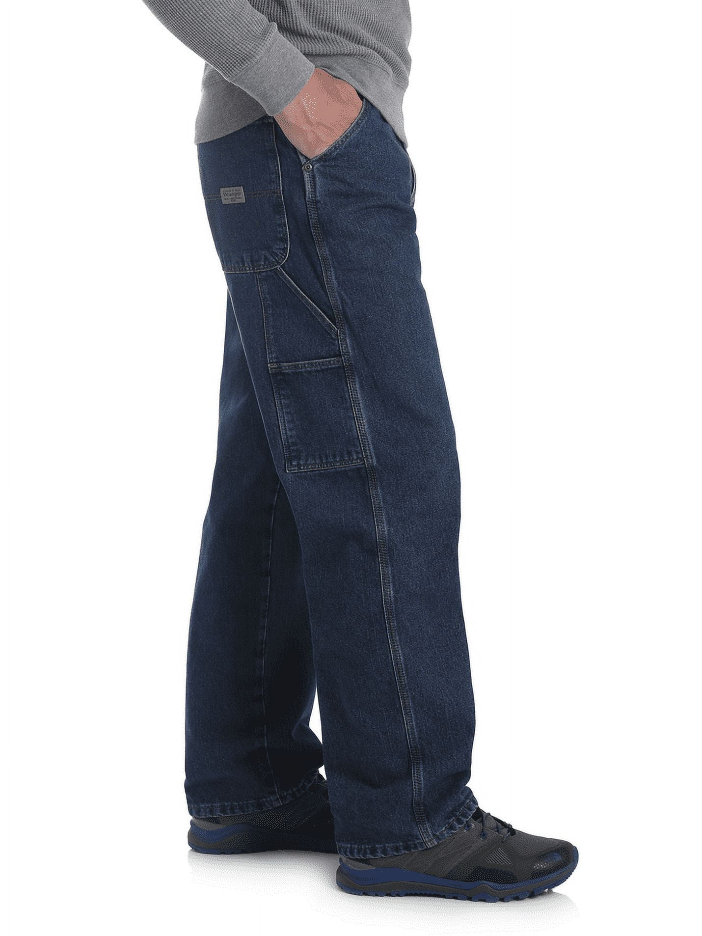 Wrangler ラングラー　Carpenter デニム 36x30 Wrangler Men's Carpenter Denim Work Pants Loose Straight