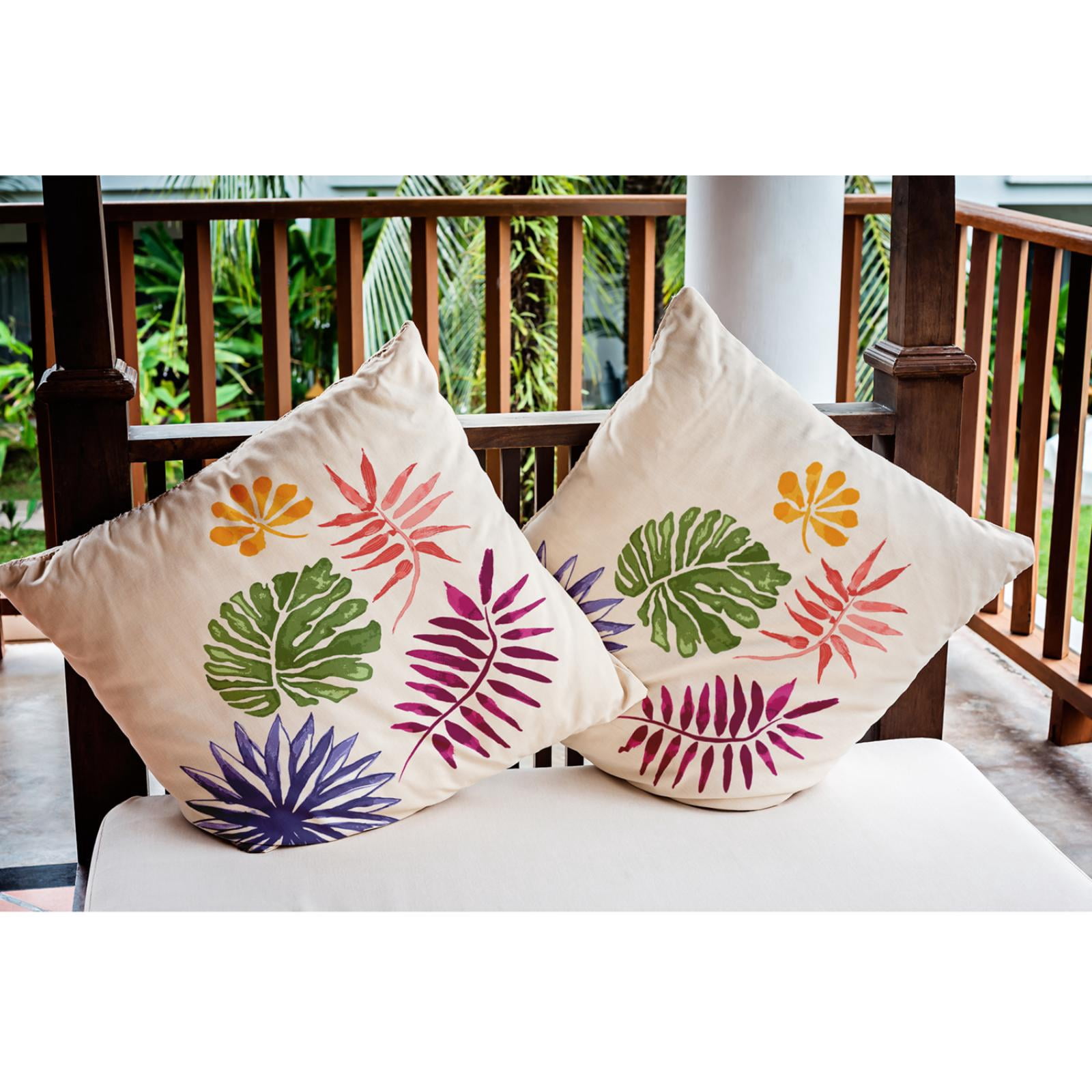 E by Design Brambles Indoor/Outdoor Throw Pillow