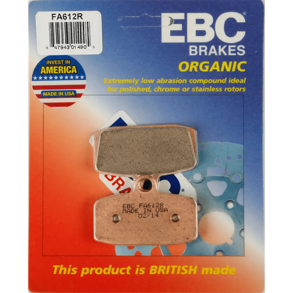EBC Brakes  FA612R; Brake Pads