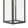 thumbnail image 4 of 1 Light Medium Outdoor Wall Lantern in Transitional Style 6.5 inches Wide By 22 inches High-Oil Rubbed Bronze Finish-Led Lamping Type Bailey Street, 4 of 10
