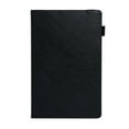thumbnail image 4 of Case for Samsung Galaxy Tab A9 8.7" 2023 SM-X110 / SM-X115, PU Leather Folio Multi-Angle Viewing Stand Card Slots Case with Elastic Band Case Cover for Samsung Galaxy Tab A9, Black, 4 of 5