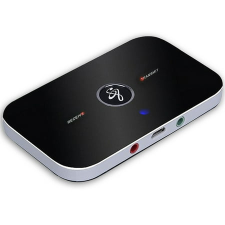 2 in 1 Wireless Bluetooth Transmitter & Receiver A2DP Home TV Stereo Audio (Best Two Zone Receiver)
