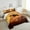 Ochre Brown, variant on Erosebridal Tribal Western Bedding Comforter Set, Rustic Horse Comforter Sets , Cowboy Cowgirl Reversible Down Comforter, Super Cozy Bedroom Decoration, 2pcs