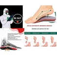 thumbnail image 3 of Dr A-Z Shoe Inserts Orthotic Insoles, Height Inserts For Men, Women 3/4 Arch Support, for Women, Men,  Plantar Fasciitis, Heel Pain 6-7 Inches, 3 of 7