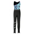 thumbnail image 3 of vastwit Kids Girls 2 Piece Gymnastics Dance Outfits Sleeveless Leotard with Legging Tracksuit Workout Blue XXL, 3 of 7