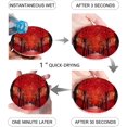 thumbnail image 2 of XDDJA Autumn Romantic Forest with Red Fallen Leaves and Trails Set of 6 Round Coaster for Drinks, Absorbent Ceramic Stone Coasters Cup Mat with Cork Base for Home Kitchen Room Coffee Table Bar Decor, 2 of 5