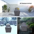 thumbnail image 4 of Covers & all Adirondack Chair Cover for Makowski Patio Chair, Water-Repellent UV-Resistant Polyester with Elastic Tie-Downs and Padded Handles, 4 of 6