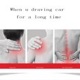 thumbnail image 5 of Soporte lumbar para coche con dibujos animados de arroz y sopa, espuma protectora para el lomo del coche, soporte de cinco huesos, soporte para la columna lumbar del coche, fibra transpirable, 5 of 5