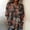 Pink2, variant on 3/4 Sleeve Tops for Women,floral Print Tshirts Round Neck Loose Fit 3/4 Sleeve Tops for Women Pleated Shirts Fall T Shirts Tunic Tops Graphic Fall Outfits for Women,Blackish Green,L