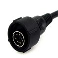 thumbnail image 4 of 3xMini Cable Conector Din Para Auriculares De Radio Baoblaze Cable conector mini DIN, 4 of 8