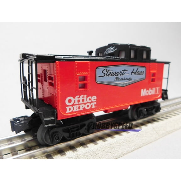 Lionel Stewart-HAAS Racing NASCAR Caboose O Gauge Office Depot T1428TRAIN-C