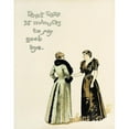 thumbnail image 3 of Harry Whitney McVickar 20x24 Black Modern Framed Museum Art Print Titled - Matrimonial Advice Pl14 (1891), 3 of 5