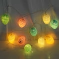 thumbnail image 3 of 10 Leds Easter Decorations For Home ，Egg Led String Light Easter Fairy String Lights Wedding Party Ornament Garland, 3 of 9