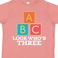 thumbnail image 4 of Inktastic 3rd Birthday 3 Year Old Alphabet Boys or Girls Toddler T-Shirt, 4 of 5