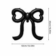 thumbnail image 3 of Bow Party Decorations 17 Inch Gold Foil Balloon Decorations Bow Themed Party Decorations Birthday Balloon for Student Shower Bridal Shower Bachelorette and Birthday Party Decor, 1, 3 of 8