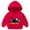 Red, variant on Ccpelsie Girls Casual Long Sleeve Hoodies Cute Oversized Fleece Pocket Sweatshirt Tops for Toddler(Yellow,5-6 Years)