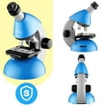 BEBANG 40X640X Microscopes for Kids, Microscope with Slides Kit, Phone