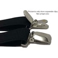 thumbnail image 4 of Men’s Purple Suspenders by Spencer J’s Signature Satin Collection, 4 of 5