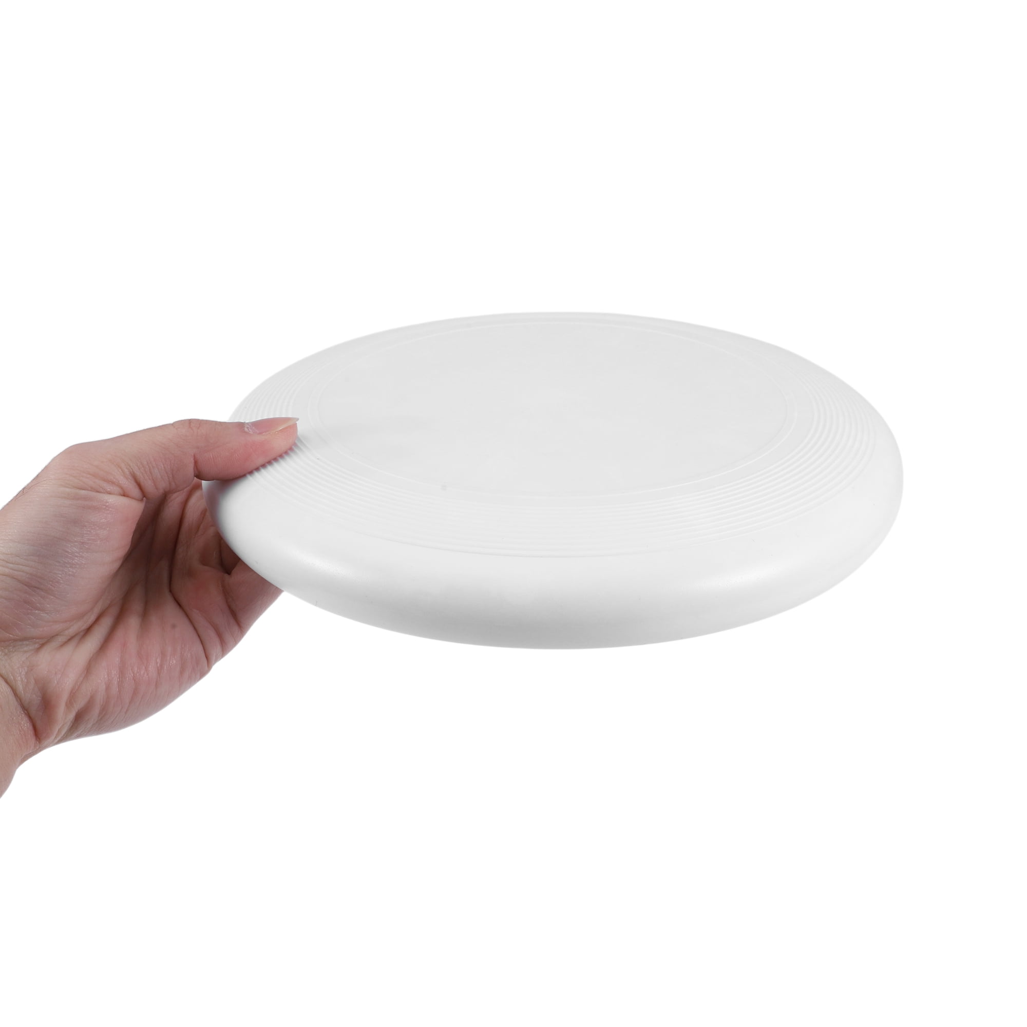 Unique Bargains Solid Color Flying Disc for Outdoor and Indoor Fun 1 Pc ["Beige"]