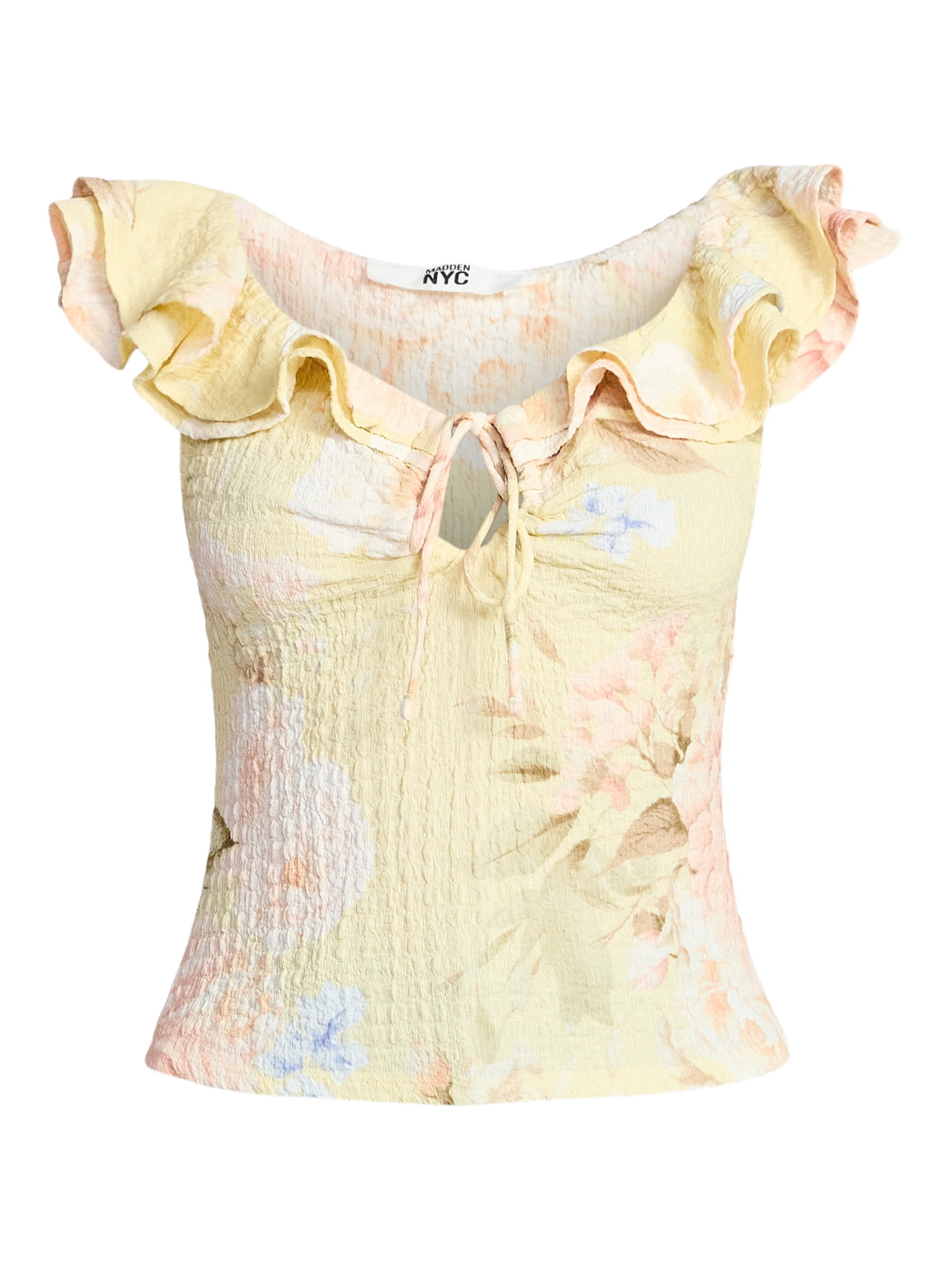 Madden NYC Women's Ruffle Top, Sizes XXS-XXL