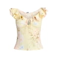 thumbnail image 5 of Madden NYC Women's Ruffle Top, Sizes XXS-XXL, 5 of 5