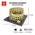 thumbnail image 1 of Wange-bloques de construcción de la Estatua de la libertad, Coliseo Romano, Torre Eiffel, modelo, juguetes para niños, regalo, 2023, 1 of 4
