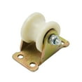 thumbnail image 2 of 1pcs Rouleaux Rainurés en Nylon 30mm pour Porte Coulissante avec Support, 2 of 9