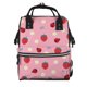 thumbnail image 1 of Easygdp Strawberry and Ladybugs para Bolsa de Bebé de Gran Capacidad con Múltiples Bolsillos, Bolsa de Pañales para Padres, Bolsa de Viaje Organizada y Elegante, 1 of 6