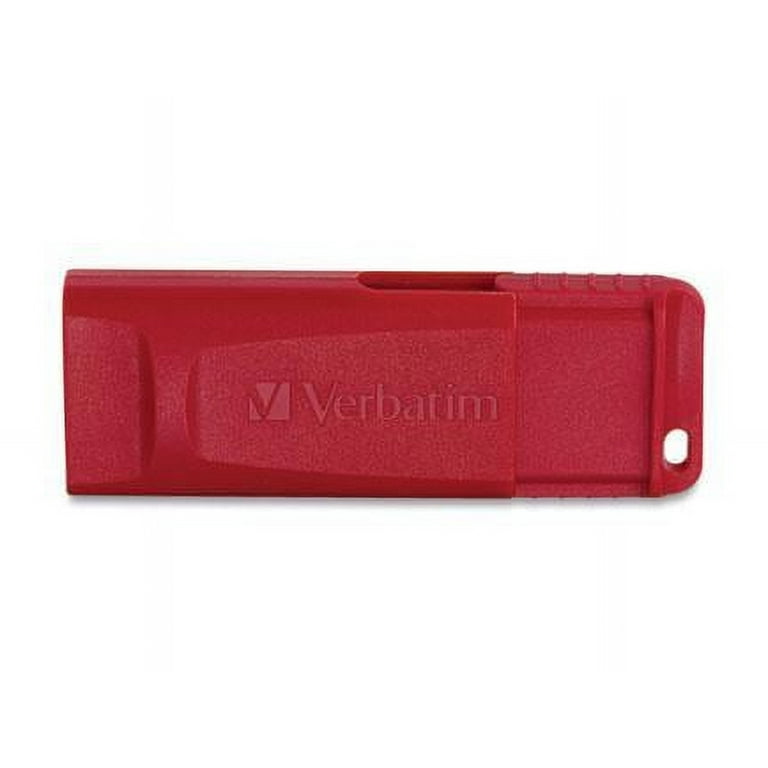 Verbatim Store'n'Go Red 4GB USB 2.0 Flash Drive, Thumb Stick