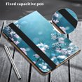thumbnail image 6 of ELEHOLD Leather Case for Samsung Galaxy Tab S9 Plus/S9 FE Plus Flip Folio Case with Card Holders Anti-Slip Strip Kickstand Function Full Protective Shockproof Case,Wintersweet, 6 of 8