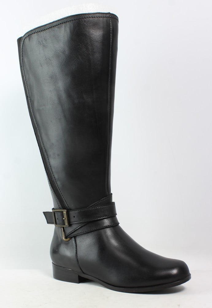 Rose Petals Rose Petals Womens Black Nappa Riding Boots Size 4.5