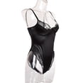 thumbnail image 3 of Lencería de mujer Sexy Hollow Lace Jumpsuit Erotic Nightwear Body, S, Negro Jumpingount XX000113-02, 3 of 7