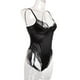 thumbnail image 3 of Lencería de mujer Encantador mono de encaje hueco Body de dormir erótico, M, Negro Inevent XX000113-06, 3 of 7