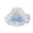 Sky Blue, variant on TAIAOJING Kids Sun Hat For Boys Girls Summer Outdoor Wide Brim Fisherman Bucket Cap Lightweight Breathable Toddler Baby Classic 2-7Y