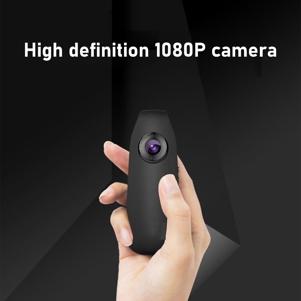 Magnetic Body Camera 1080P Video 130° Wide Angle Cycle Recording for Travel