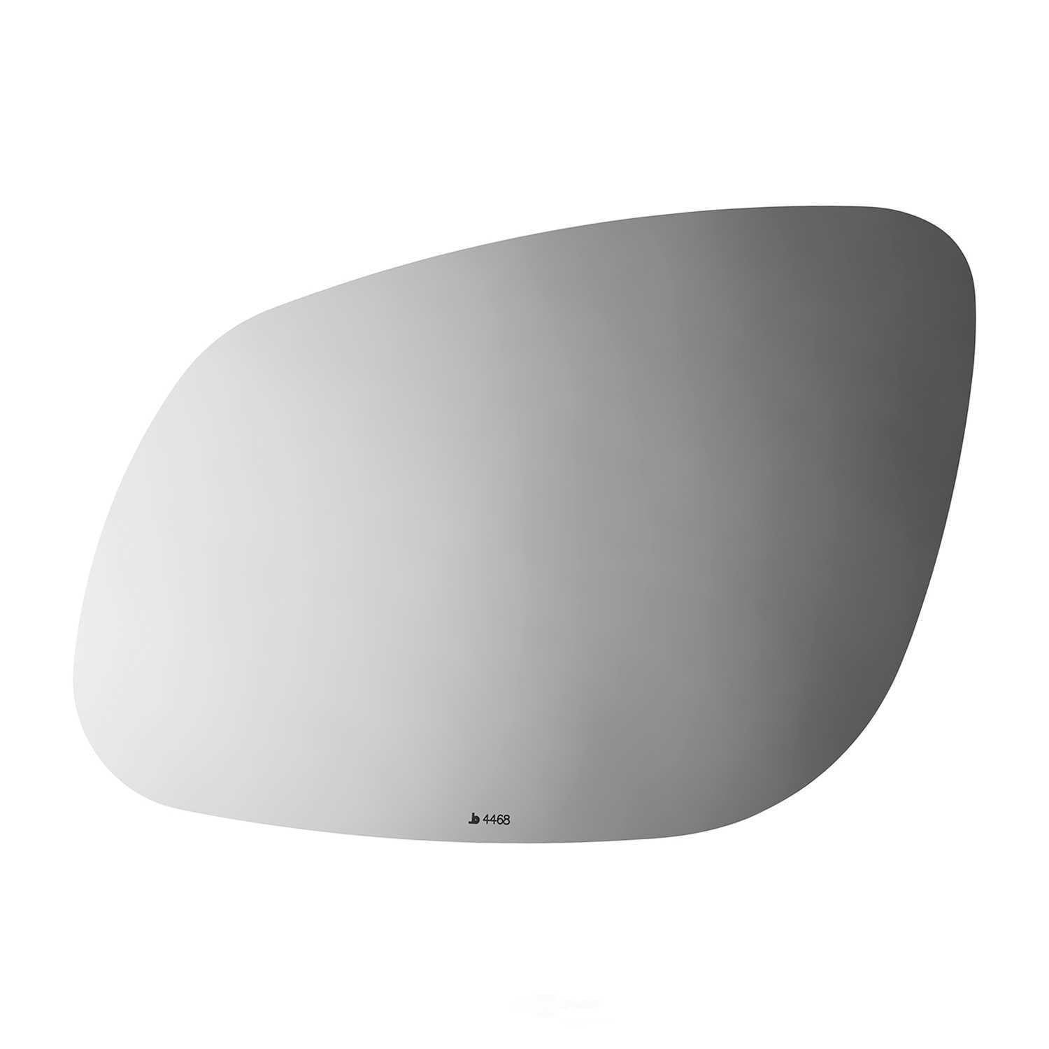 Burco Side View Mirror Replacement Glass - Clear Glass - 4468