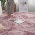thumbnail image 5 of Ultra Soft Fluffy Area Rugs for Bedroom 47"x63", Shaggy Bedroom Carpet, Plush Living Room Shag Furry Floor Rugs, Non-Slip Tie-Dyed Floor Carpet, 5 of 8