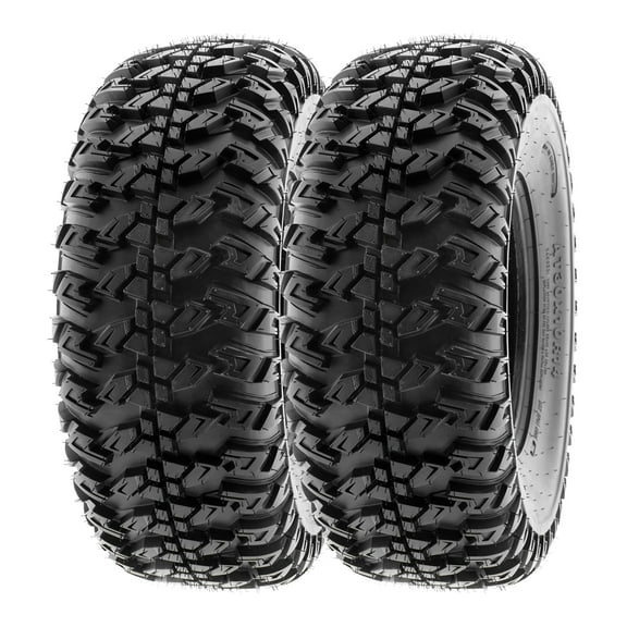 SunF ATV/UTV All Terrain Quad Tire 30x10R14 30x10x14 8 PR Tubeless A045 (Set of 2)