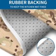 thumbnail image 4 of Brown Camo Speckled Pattern Bathroom Rugs Sets 3 Piece,Toilet Cover Set,Absorbent Non Slip Bathroom Mats Sets with U-Shaped Contour Rug Toilet Rug Set, 4 of 5
