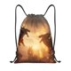 thumbnail image 1 of Fotbe Castle Cool Fire Dragon Bolsa Mochila con Cordón Estampada, Bolsa de Gimnasio Deportiva, Bolsa Cinch, Bolsa con Cordón para Hombres y Mujeres-Small, 1 of 6