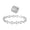 A, variant on Magic Stretchable Twist Folding Ring Telescopic Bracelet 2 in 1 Ring Bracelet